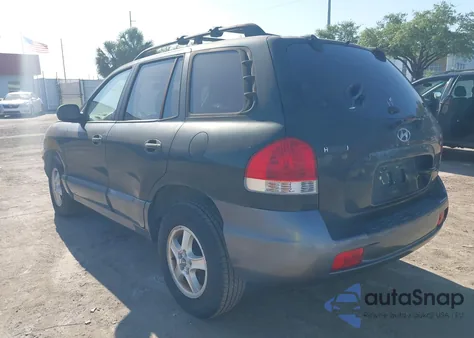 2006 Hyundai Santa Fe Gls из США, поврежденный, VIN KM8SC13D26U100098